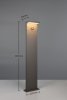 Słupek ogrodowy LED kolor antracyt aluminiowy minimalistyczny klasyczny uniwersalny czujnik ruchu i zmierzchu ściemnialny BLYDE HYBRID IP65 453569142 Trio